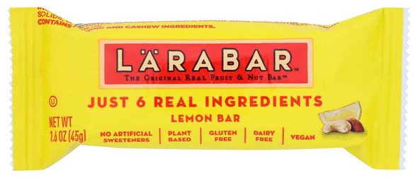 LARABAR: Bar Lemon, 1.6 oz New