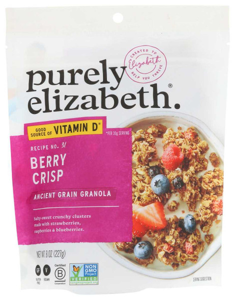 PURELY ELIZABETH: Grnla Ancnt Grn Brry Crs, 8 OZ New