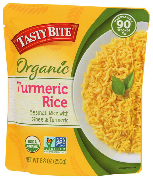 TASTY BITE: Rice Turmeric Org, 8.8 oz New