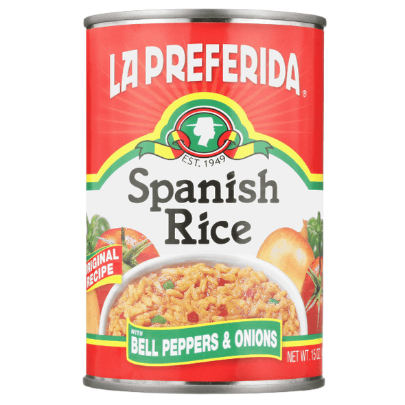 LA PREFERIDA: Spanish Rice Can, 15 oz New