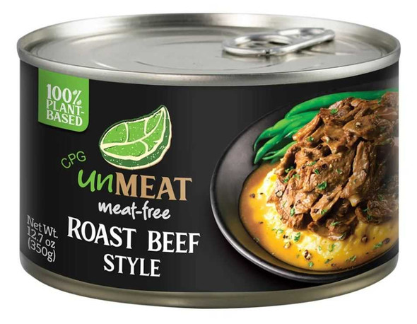 UNMEAT: Meat Free Roast Beef Style, 12.7 oz New