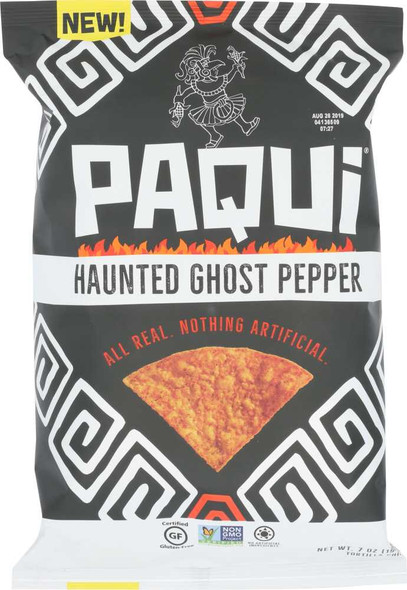 PAQUI: Chip Tortilla Ghost Pepper, 7 oz New