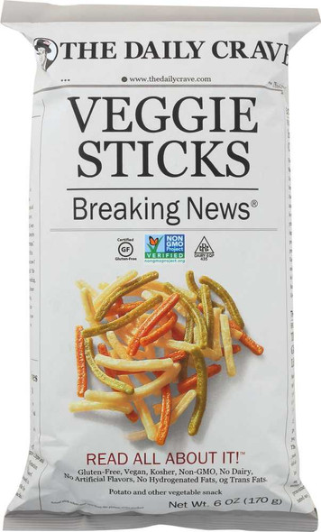 THE DAILY CRAVE: Veggie Sticks, 6 oz New