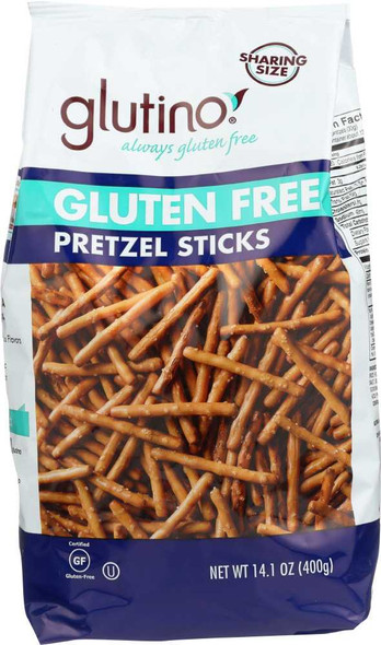 GLUTINO: Gluten Free Pretzel Twists, 14.1 oz New