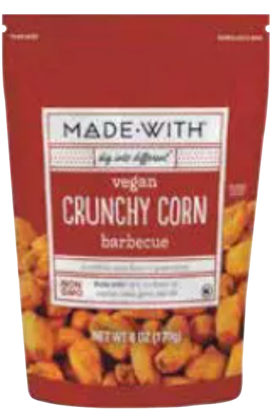 MADE WITH: Corn Crunchy Barbecue, 6 oz New