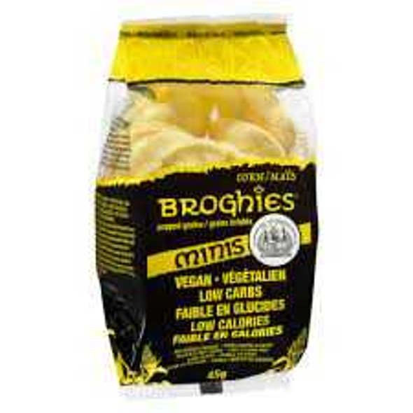 BROGHIES: Broghies Corn Minis, 45 gm New