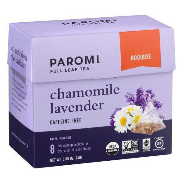 PAROMI TEA: Chamomile Lavender Tea, 8 bg New