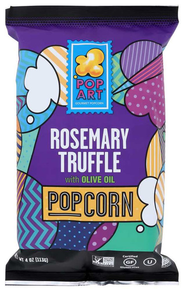 POP ART: Snack Rosemary Truffle, 4 oz New