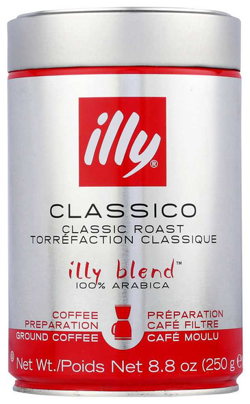 ILLYCAFFE: Coffee Ground Normale Fine, 8.8 oz New