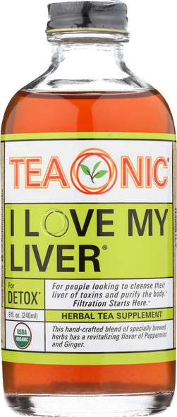 TEAONIC: Tea Herbal Love My Liver, 8 oz New