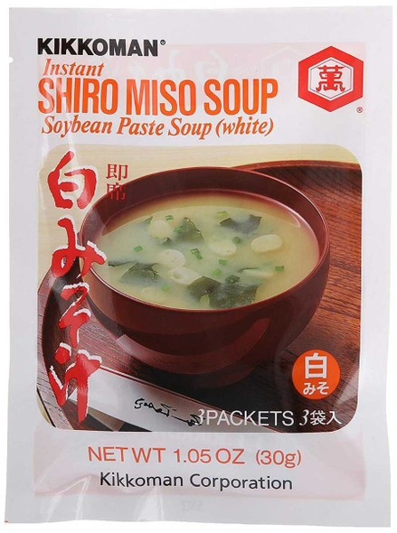 KIKKOMAN: Instant Shiro Miso Soup, 1.05 oz New