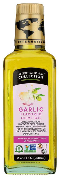 INTERNATIONAL COLLECTION: Oil Olive Garlic, 8.45 oz New
