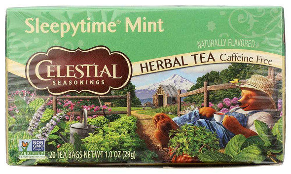 CELESTIAL SEASONINGS: Sleepytime Mint Tea, 20 bg New