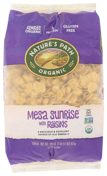 NATURES PATH: Mesa Sunrise Flakes with Raisins Cereal, 29.1 oz New