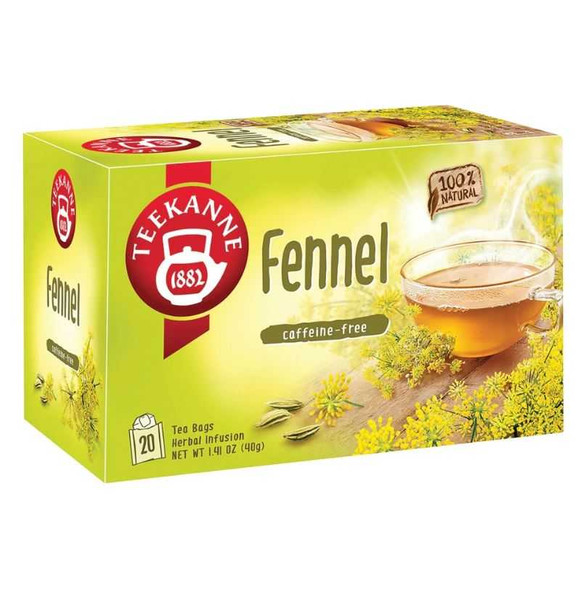 TEEKANNE: Fennel Herbal Tea, 20 bg New