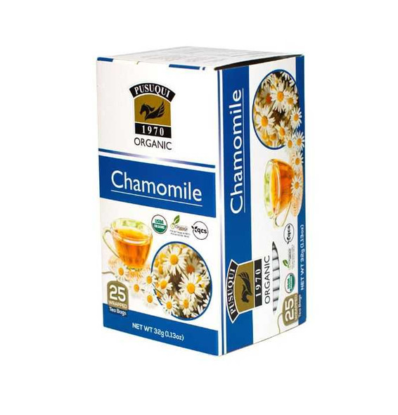 PUSUQUI: Chamomile Tea, 25 bg New
