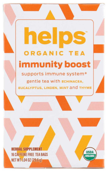 HELPS: Tea Immunity Boost Org, 16 BG New