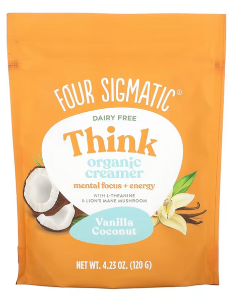 FOUR SIGMATIC: Creamer Coconut Van Org, 4.23 oz New