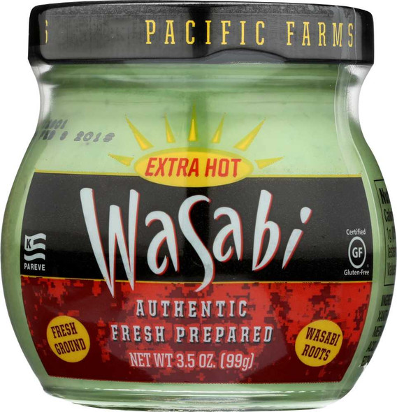 PACIFIC FARMS: Extra Hot Wasabi, 3.5 oz New