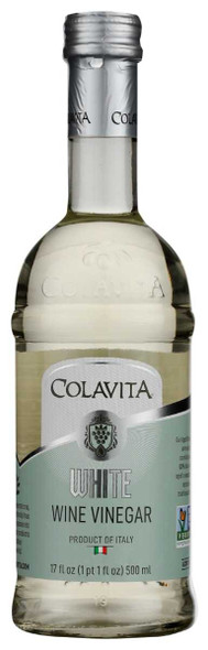 COLAVITA: Aged White Wine Vinegar, 17 oz New