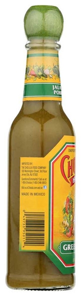 CHOLULA: Green Pepper Hot Sauce, 5 oz New