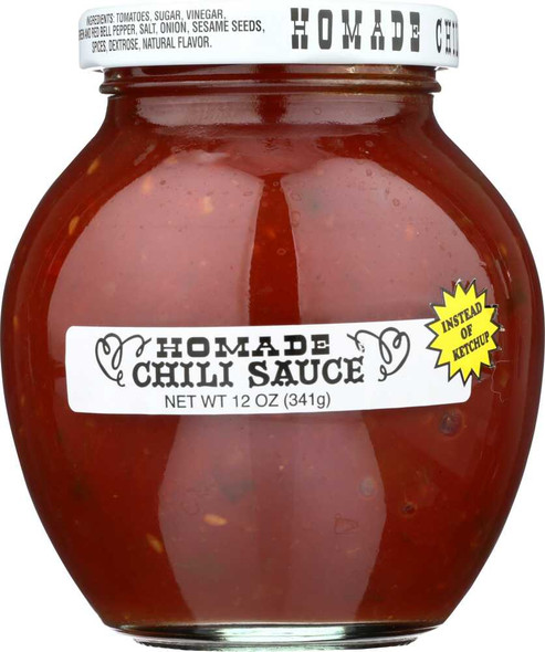 HOMADE: Chili Sauce, 12 oz New