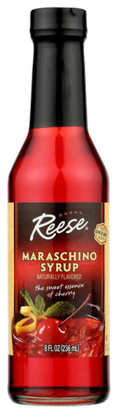 REESE: Maraschino Syrup, 8 oz New