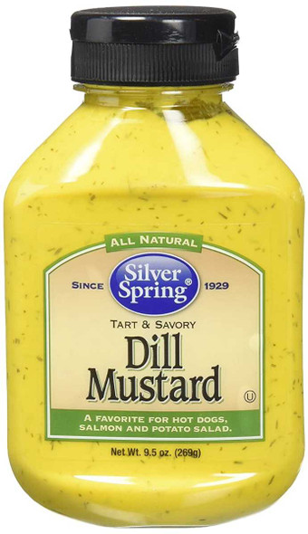 SILVER SPRINGS: Mustard Spring Dill, 9.5 oz New
