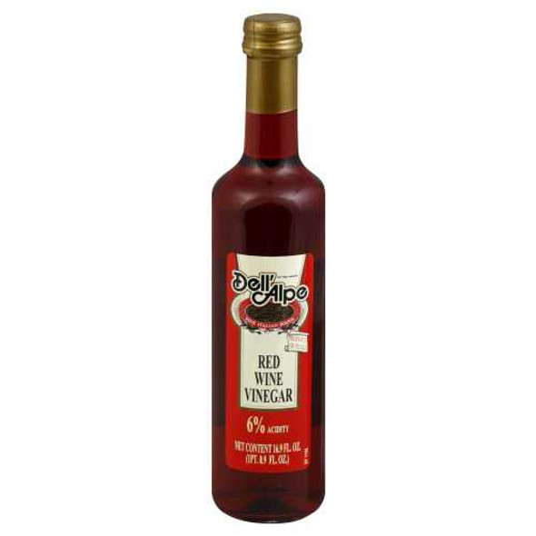 DELL ALPE: Vinegar Red Wine, 16.9 OZ New