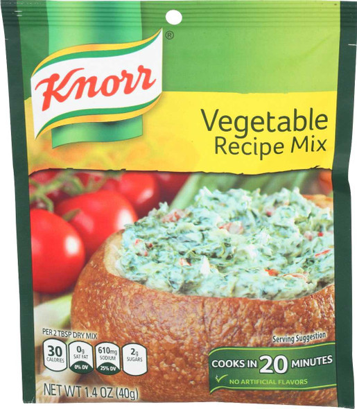 KNORR: Vegetable Recipe Mix, 1.4 oz New
