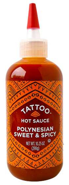 TATTOO: Polynesian Sweet and Spicy Hot Sauce, 10.25 oz New
