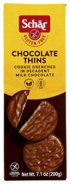 SCHAR: Cookie Chocolate Thins, 7.1 oz New