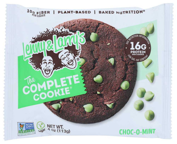 LENNY & LARRYS: Choc-o-Mint Cookie Protein, 4 oz New