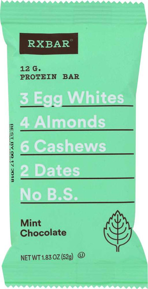 RXBAR: Bar Protein Mint Chocolate, 1.8 oz New