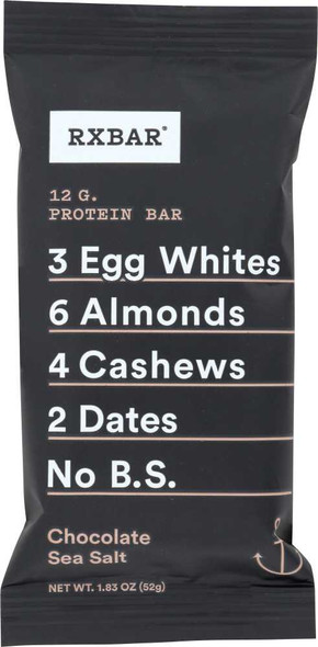 RXBAR: Bar Protein Chocolate Sea Salt, 1.8 oz New