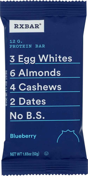 RXBAR: Bar Protein Blueberry, 1.8 oz New