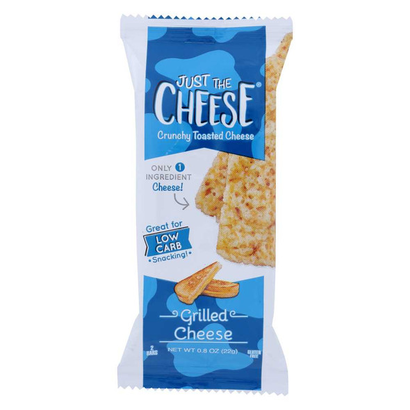 JUST THE CHEESE: Snack Bar Grilled Cheese, 0.8 oz New