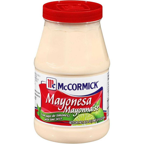 MC CORMICK: Mayonesa Mayonnaise with Lime Juice, 28 oz New