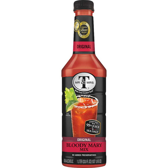 MR & MRS T: Original Bloody Mary Mix, 33.8 fo New