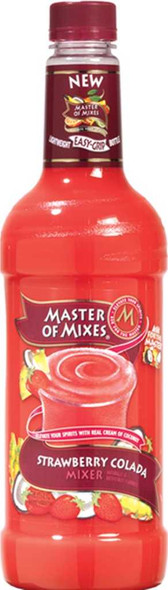 MASTER OF MIXES: Strawberry Colada Mixer, 33.8 oz New
