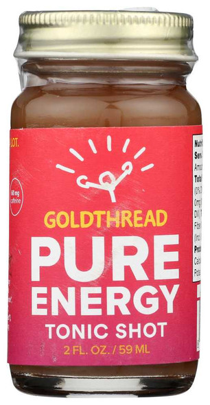 GOLDTHREAD: Pure Energy Tonic Shot, 2 fo New