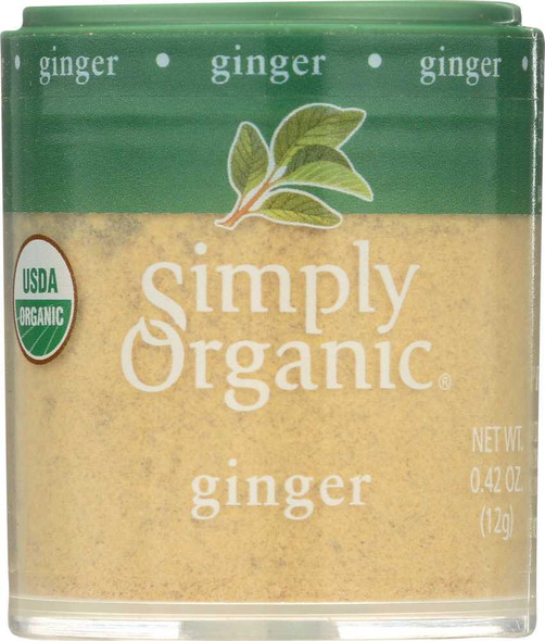 SIMPLY ORGANIC: Mini Ground Ginger, .42 oz New