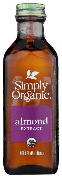 SIMPLY ORGANIC: Extract Almond Organic, 4 fl oz New