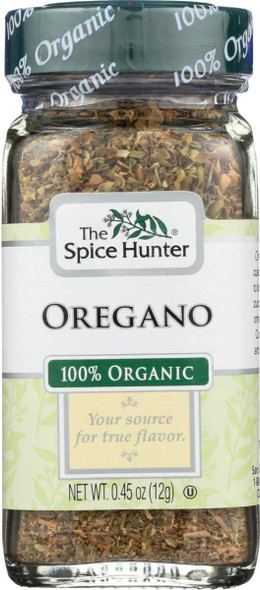 THE SPICE HUNTER: 100% Organic Oregano, 0.45 oz New