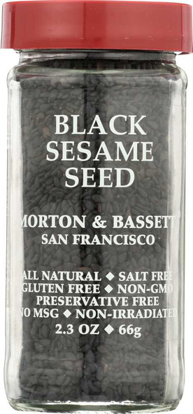 MORTON & BASSETT: Sesame Seed Black, 2.3 oz New