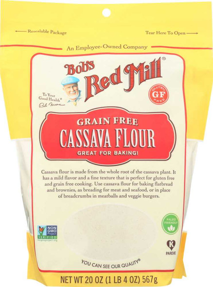 BOBS RED MILL: Cassava Flour, 20 oz New