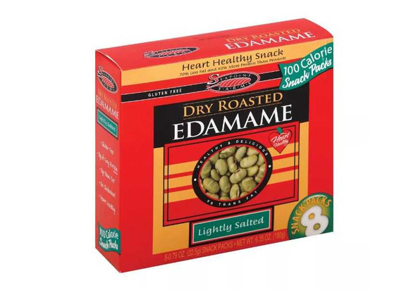 SEAPOINT FARMS: Dry Roasted Edamame Lightly Salted, 6.35 oz New