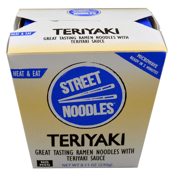 STREET NOODLES: Teriyaki Ramen Noodles, 8.11 oz New