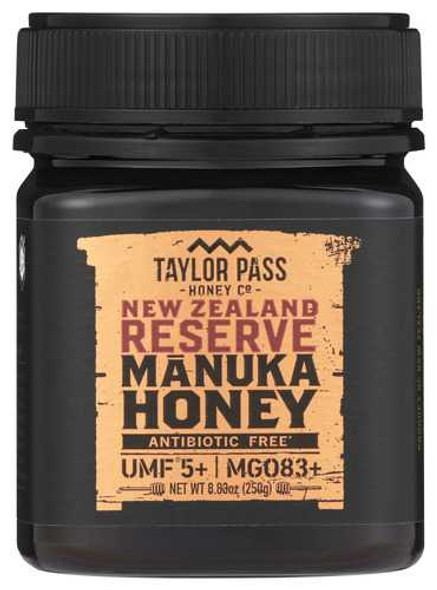 TAYLOR PASS HONEY: Honey Manuka Umf 5, 250 GM New
