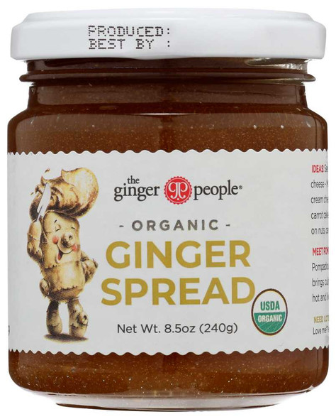 GINGER PEOPLE: Organic Ginger Spread, 8.5 oz New